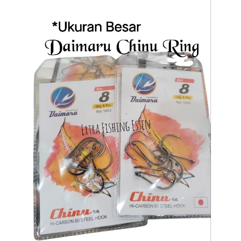 KAIL DAIMARU Tipe Chinu Ring Ukuran Besar, untuk galatama/mancing Laut