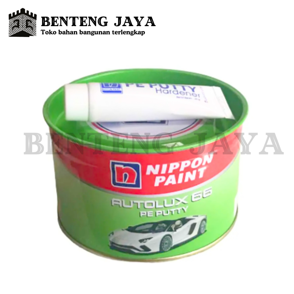 DEMPUL AUTOLUX 66 PE PUTTY 1KG / DEMPUL BESI MOTOR DAN MOBIL