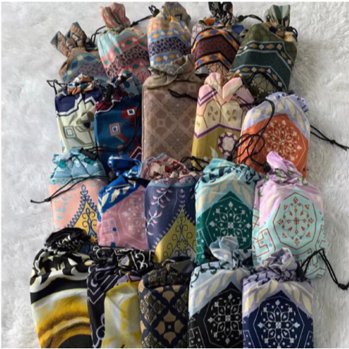 Sajadah Travel / Sajadah Travel Pouch / Sajadah Kain