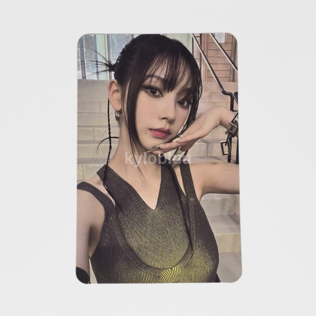 [READY] PHOTOCARD PC OFFICIAL AESPA GOT THE BEAT KARINA ALBUM STAMP ON IT SMINI