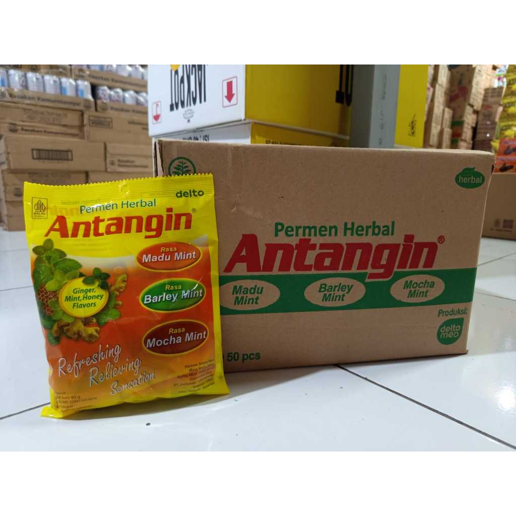 

Pern Antangin herbal 3 rasa Dus(25bagx@50pcs)