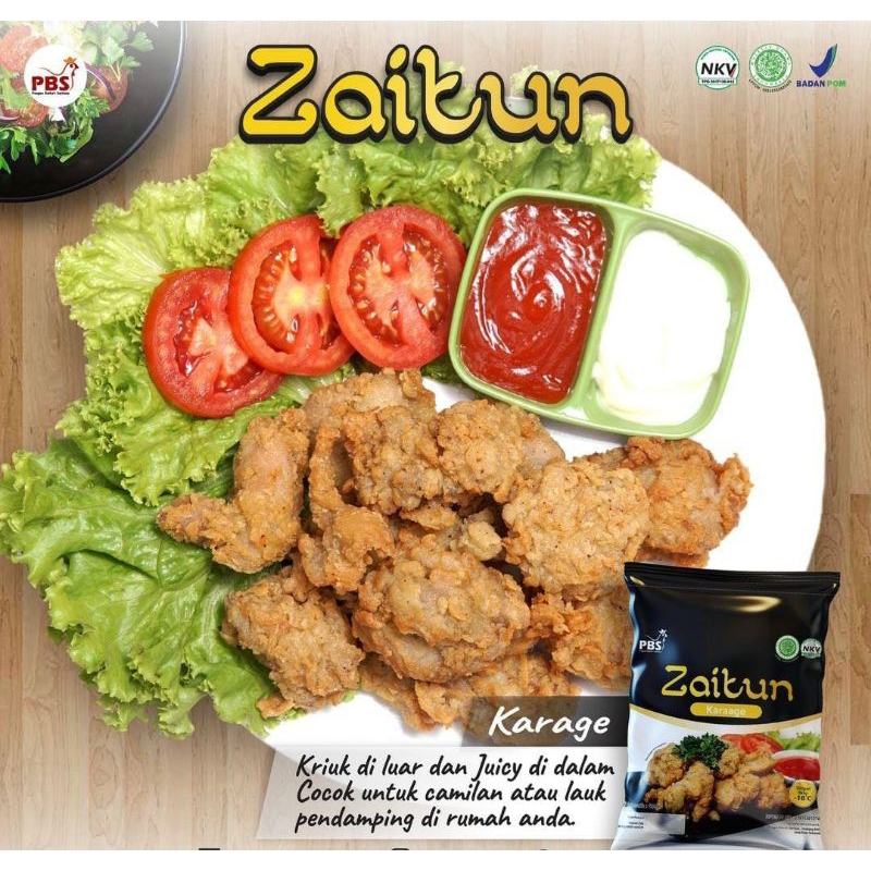 

AYAM KARAGE 500GRBY ZAITUN