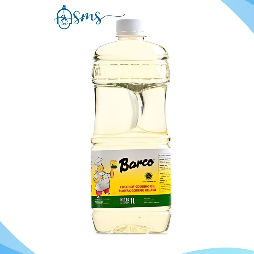 

Barco Minyak Goreng Kelapa 1 Liter – Minyak Sehat Non-Sawit | Jernih Tidak Mudah Gosong Lebih Gurih