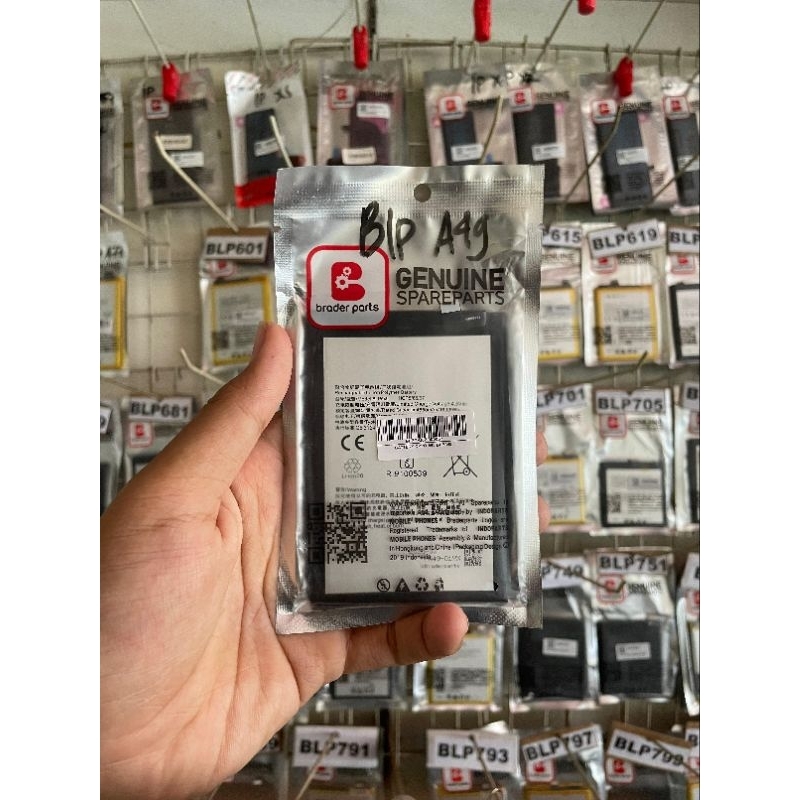 BATERAI OPPO A60 / BLPA49 - BRADERPARTS.