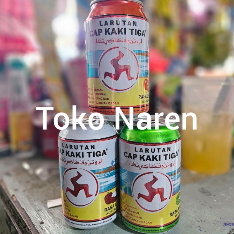

LARUTAN CAP KAKI 3 / KAKI TIGA KALENG DAN BOTOL KECIL