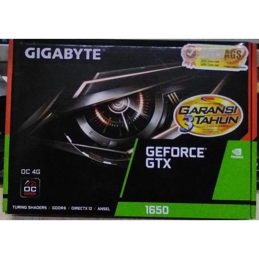

Kotak Kosongan Dus Box GIGABYTE GTX 1650 VGA 4gb Bekas Kosong GTX1650