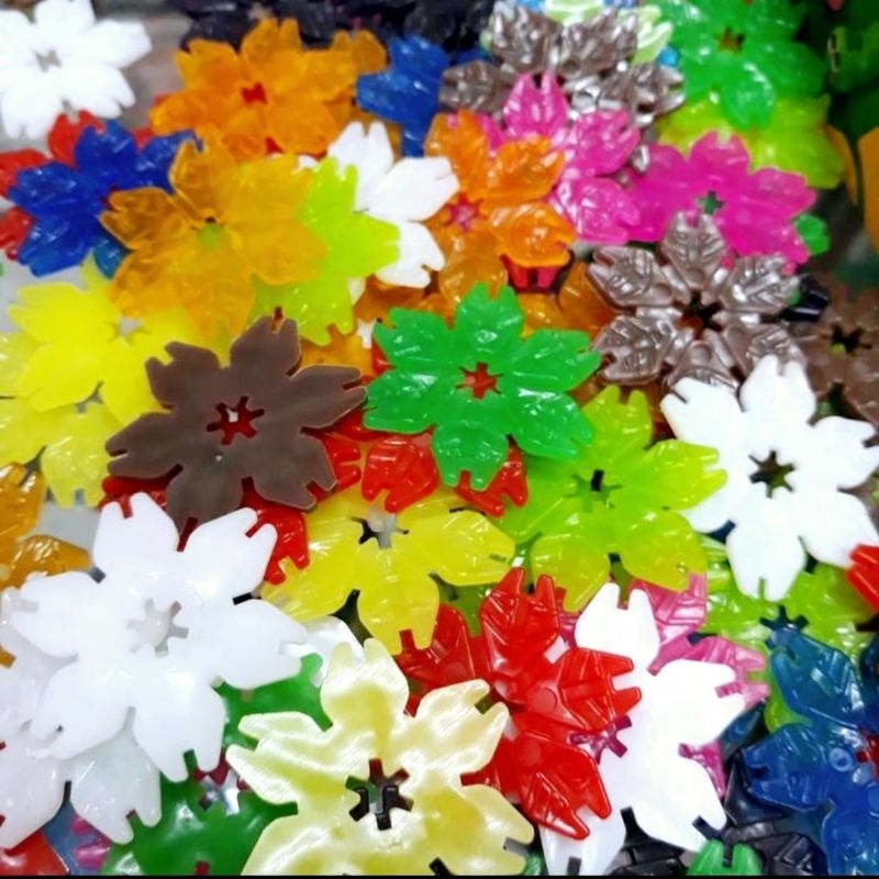 BOMBIQ PUZZLE Mainan Kepingan Bombik Bunga Tazoz DiY