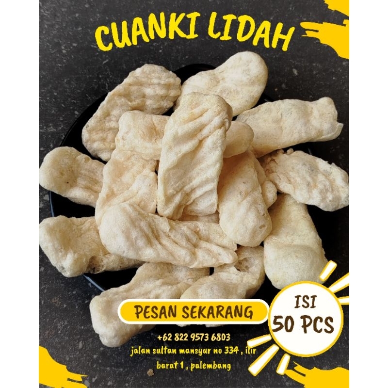 

CUANKI LIDAH | ISI 50 PCS