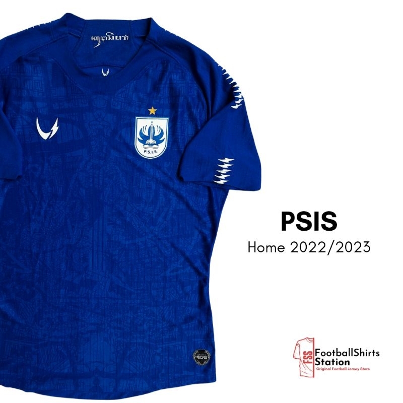Jersey PSIS Semarang Home 2022/2023 Player Issue Size L Original Riors