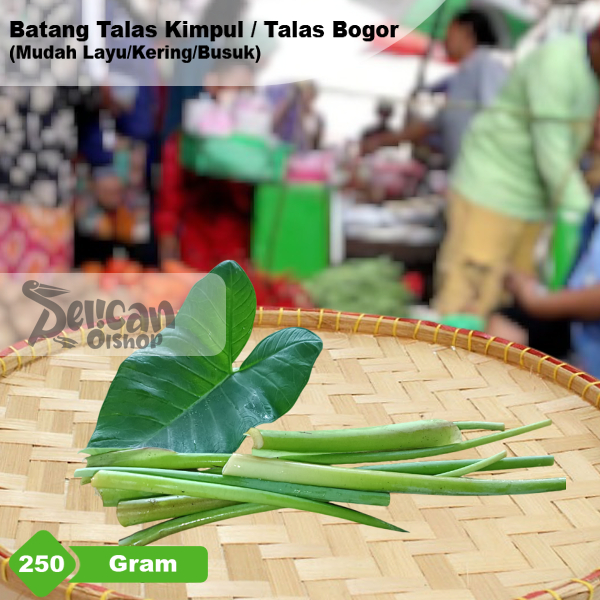 

Batang Talas Bogor Kimpul 250 Gram Untuk Sayur Lompong