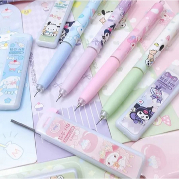

Pencil Set 0.5mm Karakter Lucu Pensil Mekanik Set 0.5mm Karakter Lucu Pensil Mekanik Cetek Sanrio Labubu capybara TAKASIMURA STORE