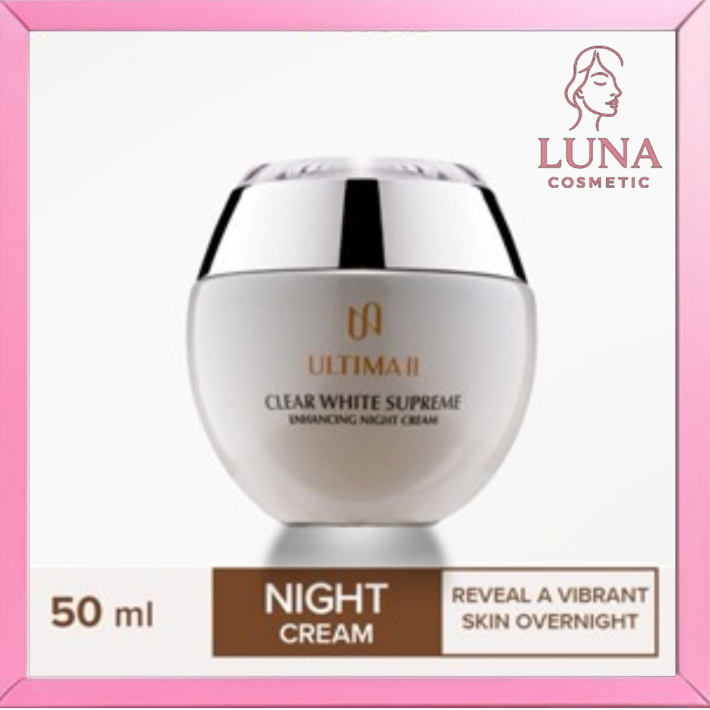 Ultima II Clear White Supreme Enhancing Night Cream 50 ml