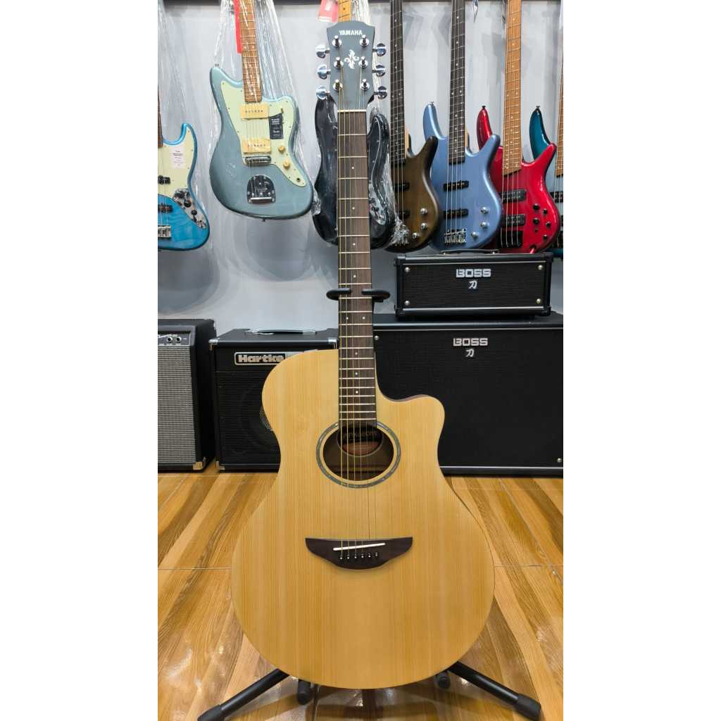 Yamaha APX600 Original Natural Gitar Akustik Elektrik APX 600