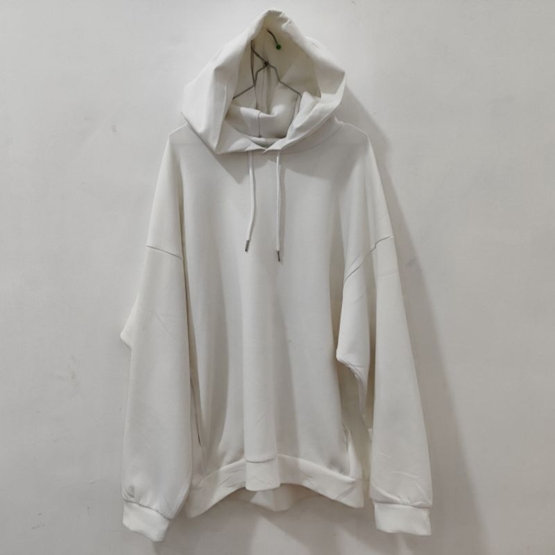 Hoodie gu scuba oversize