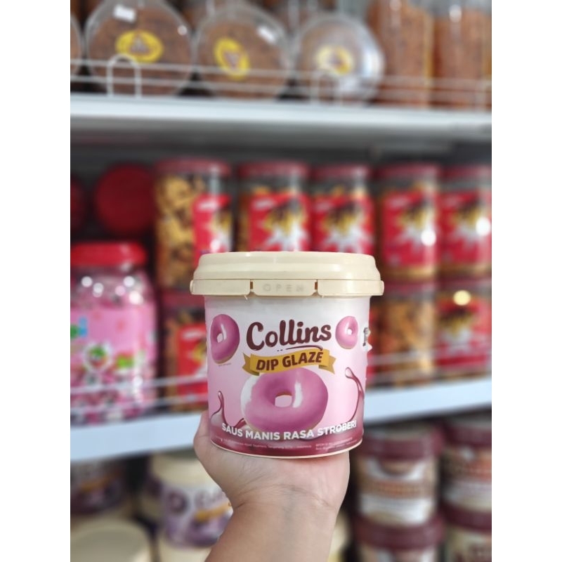 

COLLINS DIP GLAZE 1kg Cappucino Strawberry Taro.