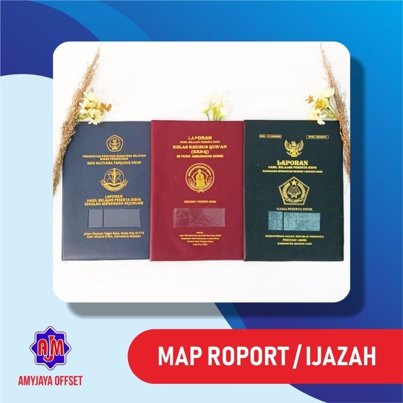

Map Raport Custom | Map Ijazah | Map kelulusan |Map Sekolah