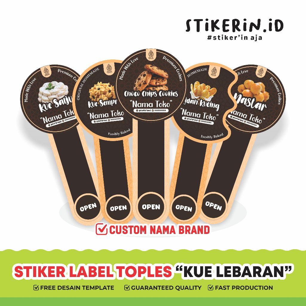 

Cetak Stiker Seal Toples A3+ Sticker Segel Toples Kue Kering