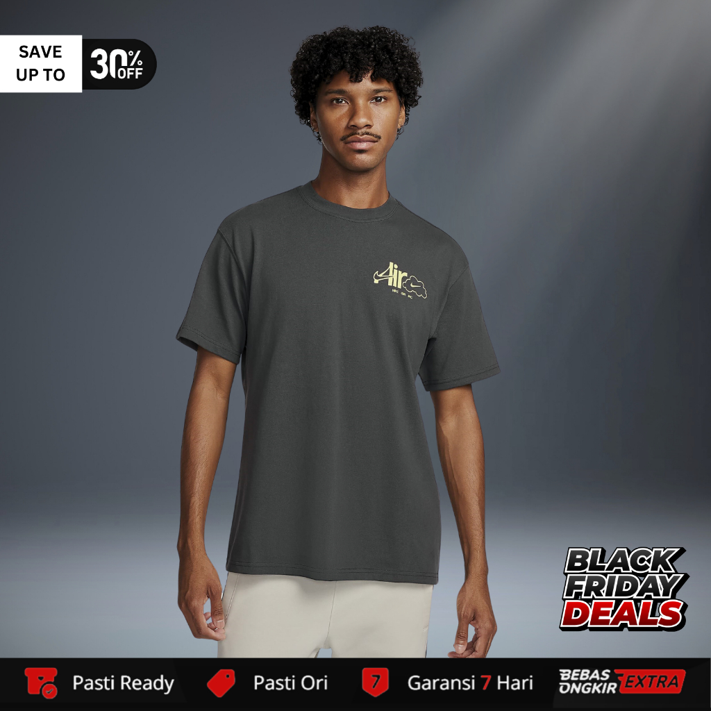 Kaos Nike Men's Sportswear Nike Max90 T-Shirt - Anthracite