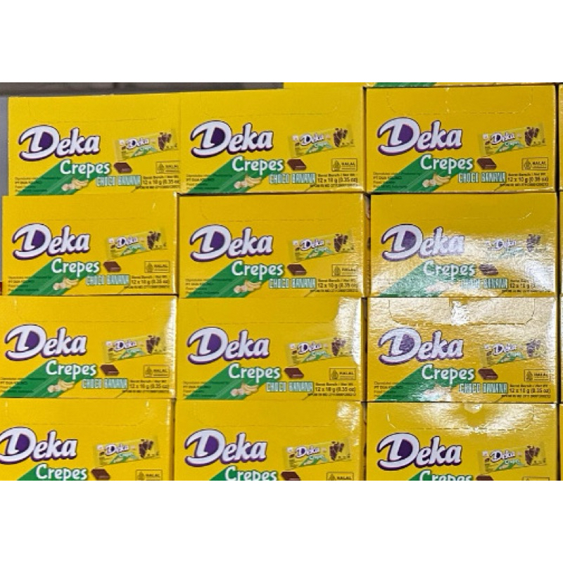 

[12 BUNGKUS] DEKA CREPES PISANG