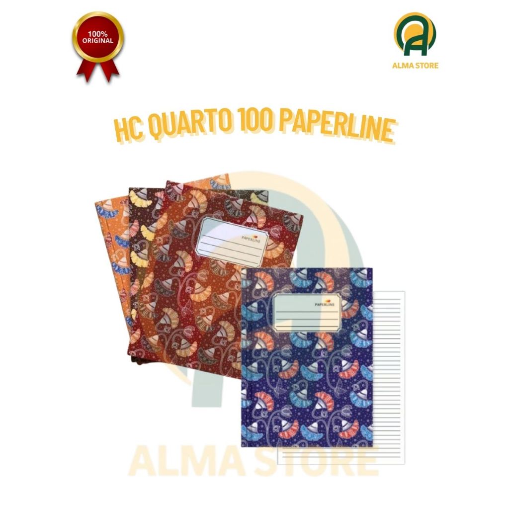 

Buku HC Quarto 100 Paperline