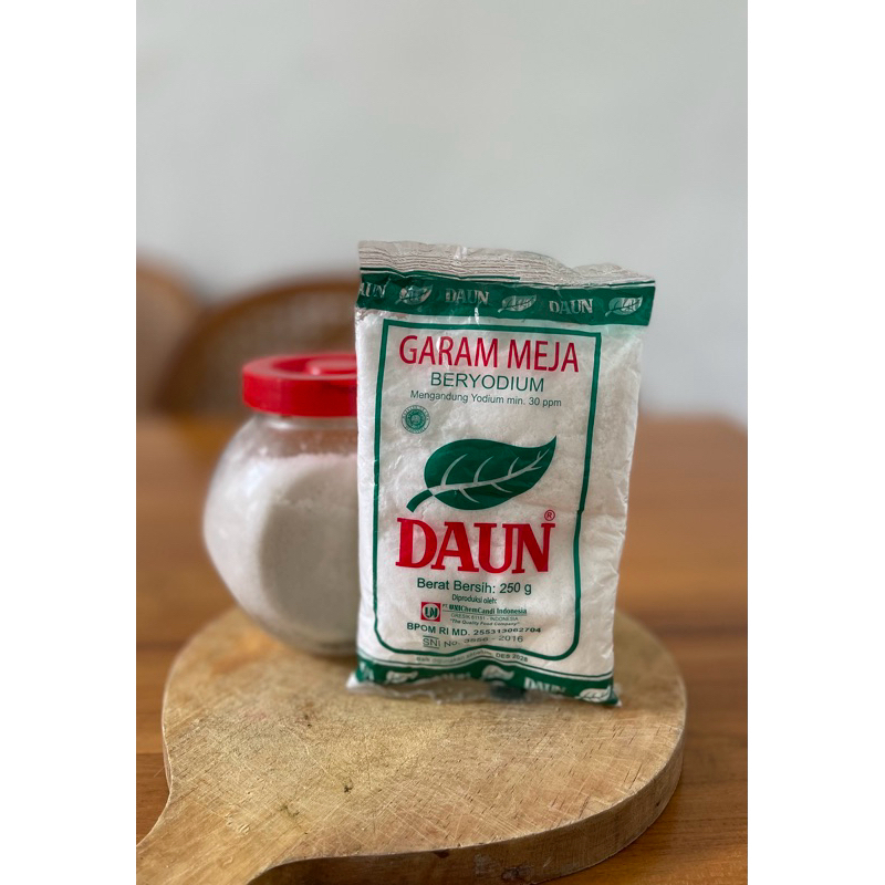 

Garam Daun 1 ball isi 40 pcs - Garam Dapur - Garam Beryodium