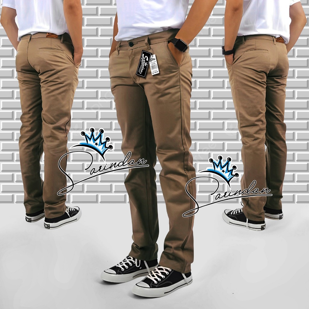 CELANA PANJANG CHINOS PRIA | CELANA SANTAI PRIA