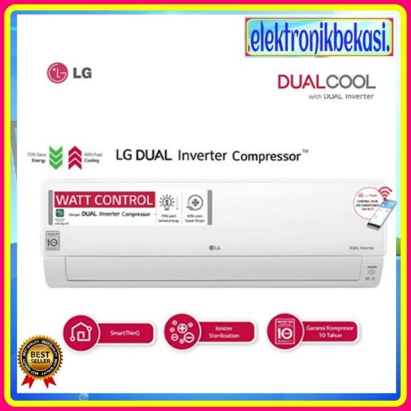 AC LG T 12 EV5 / AC LG INVERTER 1.5 PK 12EV5 / LG T12EV5 AC INVERTER 1 ½ PK