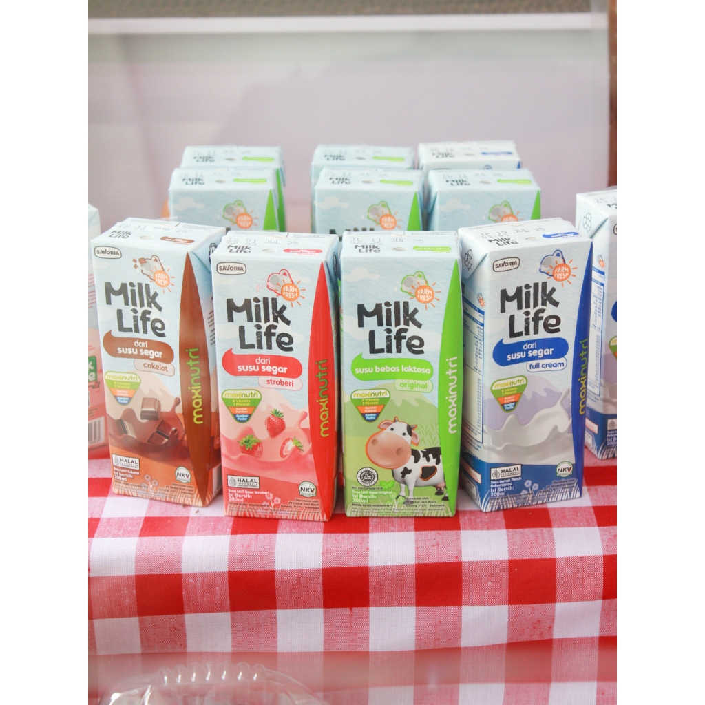 

UHT MILK LIFE 200 ML