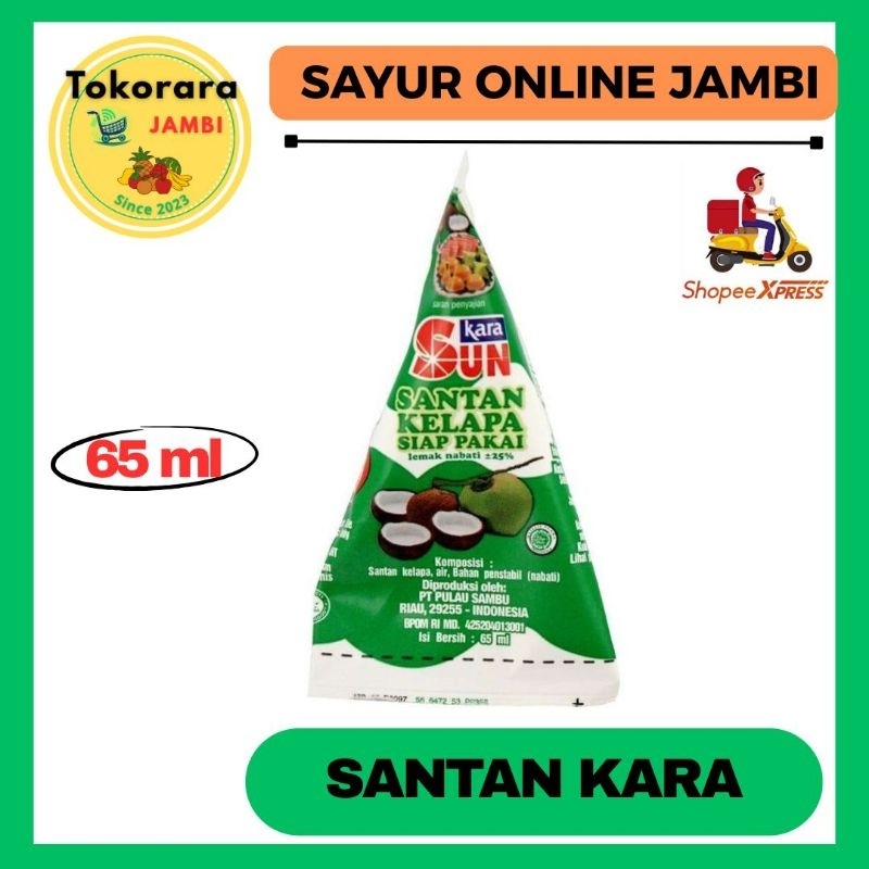 

Santan Kara Kelapa Instan Siap Pakai 65ml-tokorara.jambi