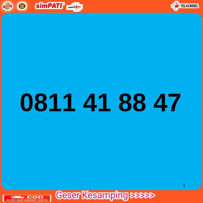 NOMOR CANTIK HALO TELKOMSEL 10 DIGIT MUDAH DI INGAT FREE KOTA 50 GB PASCABAYAR