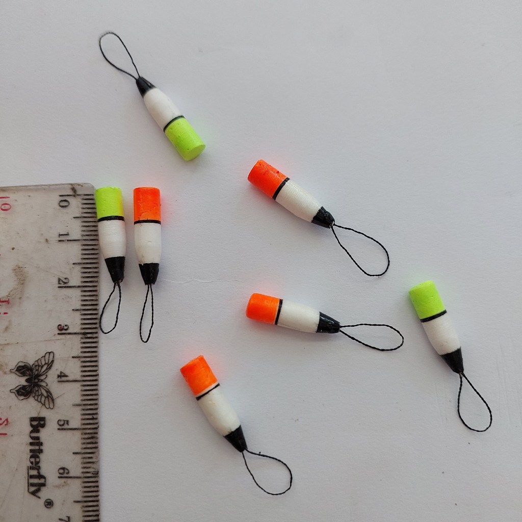 ( Isi 7 Pcs ) Pelampung Kumbul Merak Strofoam Panjang 2 CM Sangat Super Sensitif Cocok Untuk Kail 1 