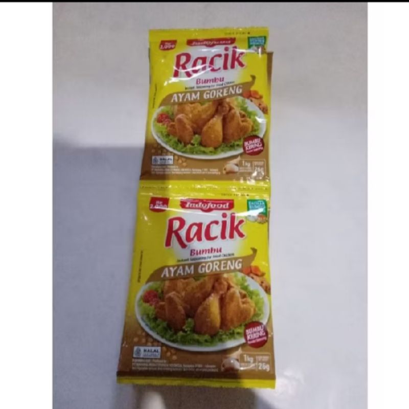 

Racik ayam goreng