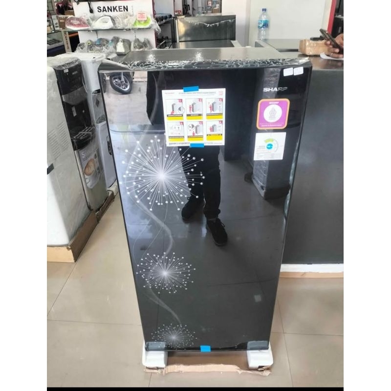 KULKAS SHARP DOUBLE FREEZER SJX197W DW