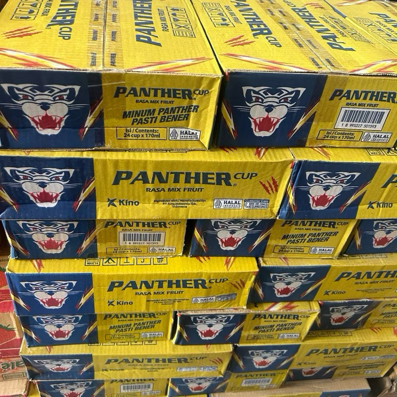 

MINUMAN PANTHER RASA MIX FRUIT ISI 24 CUP x 170 ML 1 DUS