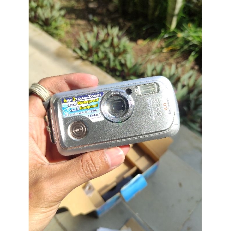 Kamera Digicam Pentax Optio WPI Waterproof Fullset
