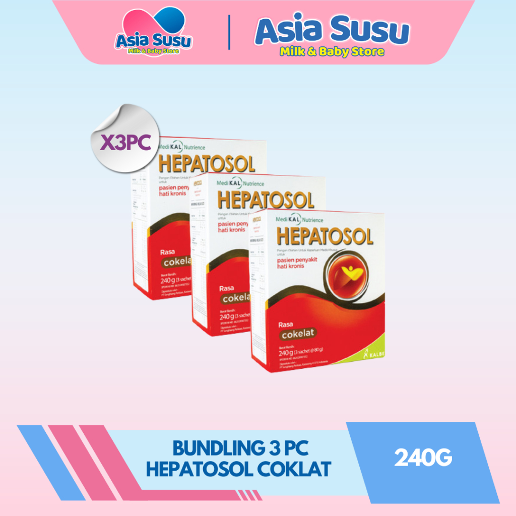 

[BUNDLE] Hepatosol 240gr x 3pc - Nutrisi Kesehatan Hati