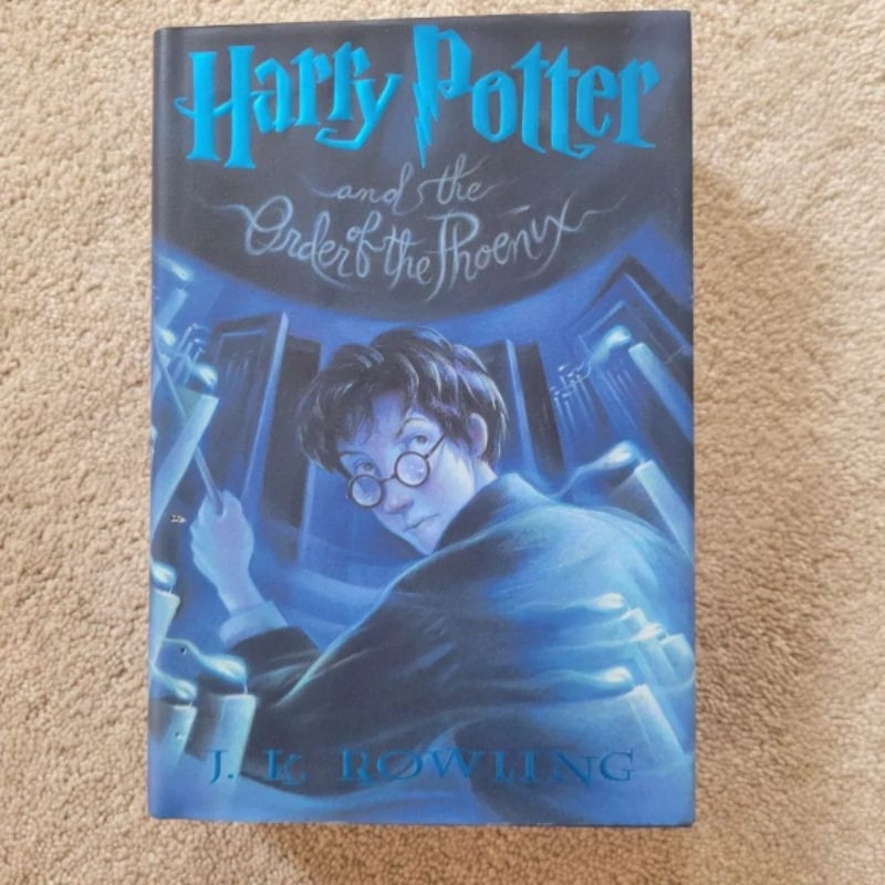 preloved novel harry potter hard cover