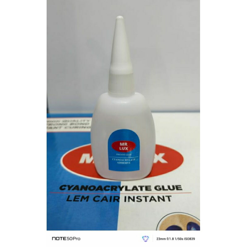 

LEM ALTECO MR LUX / LEM TETES INSTANT/ LEM KOREA / CYANOACRYLATE GLUE JUMBO 45 GRAM SUPER KUAT DAN LENGKET
