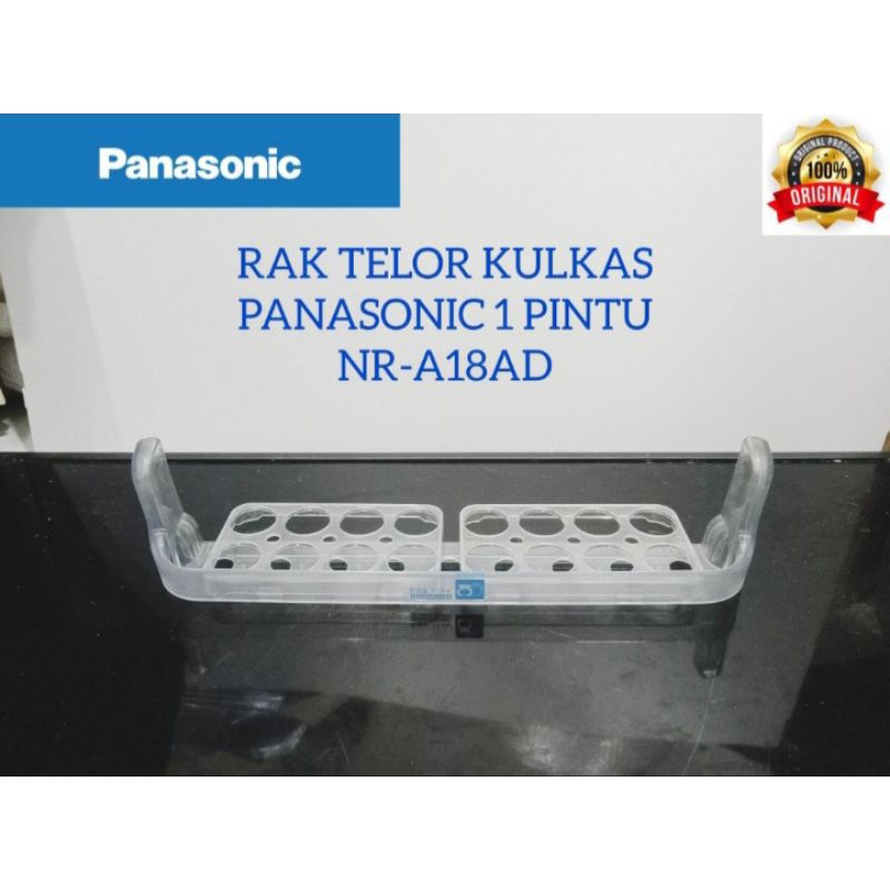 RAK TELOR KULKAS PANASONIC 1 PINTU.SECOND ORI