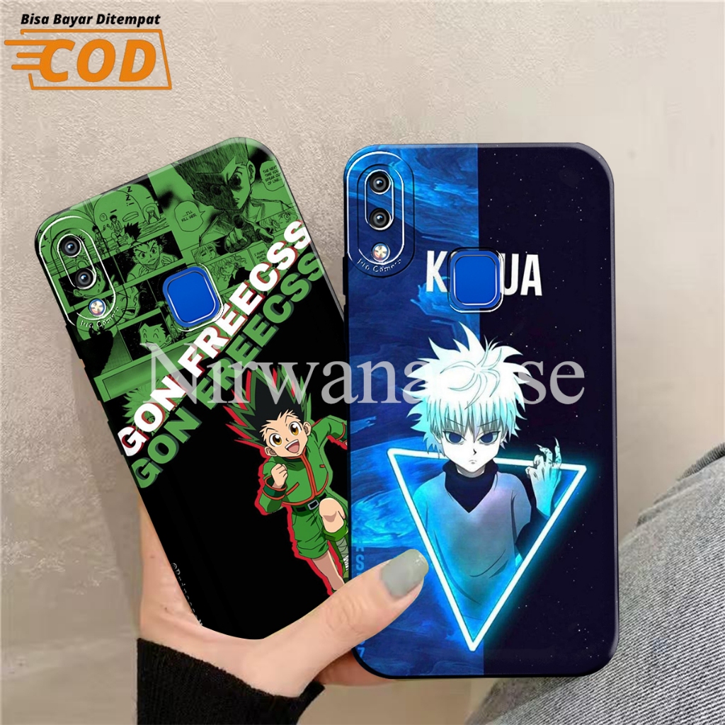 Case Hp Vivo Y91/Y93/Y95 Motif Anime HxH Case Pro Camera Lentur - Fashion Case Cewe Terbaru