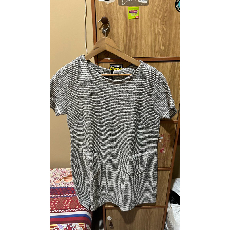 Dress wanita bahan tweed