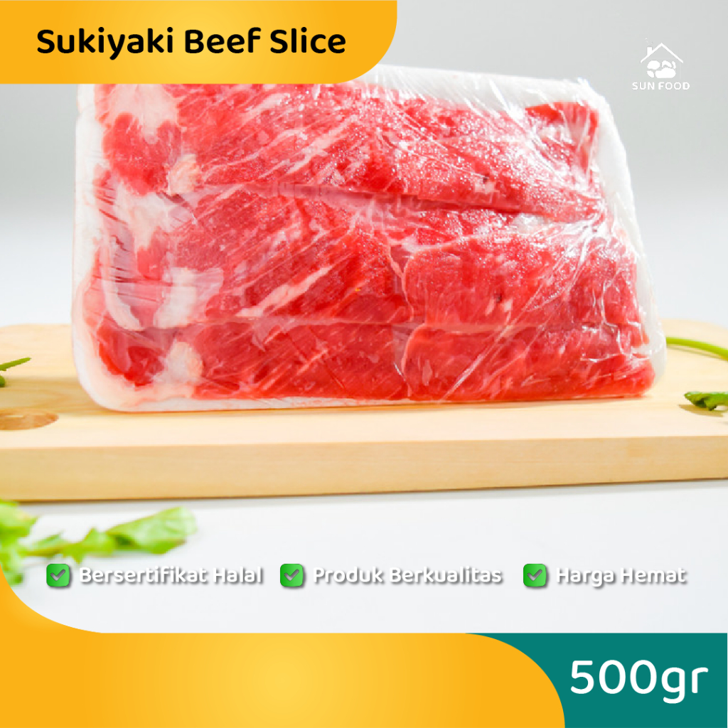 

Sukiyaki Daging Beef Slice