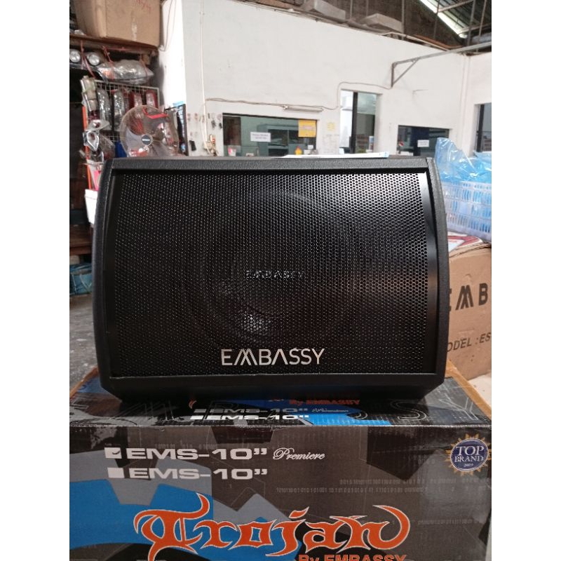 Subwoofer 10 inch Plus Power EMBASSY TROJAN EMS-10 PREMIERE Aktif
