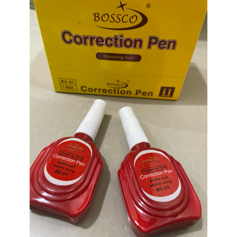 

Correction Pen Stipo Cair Bossco