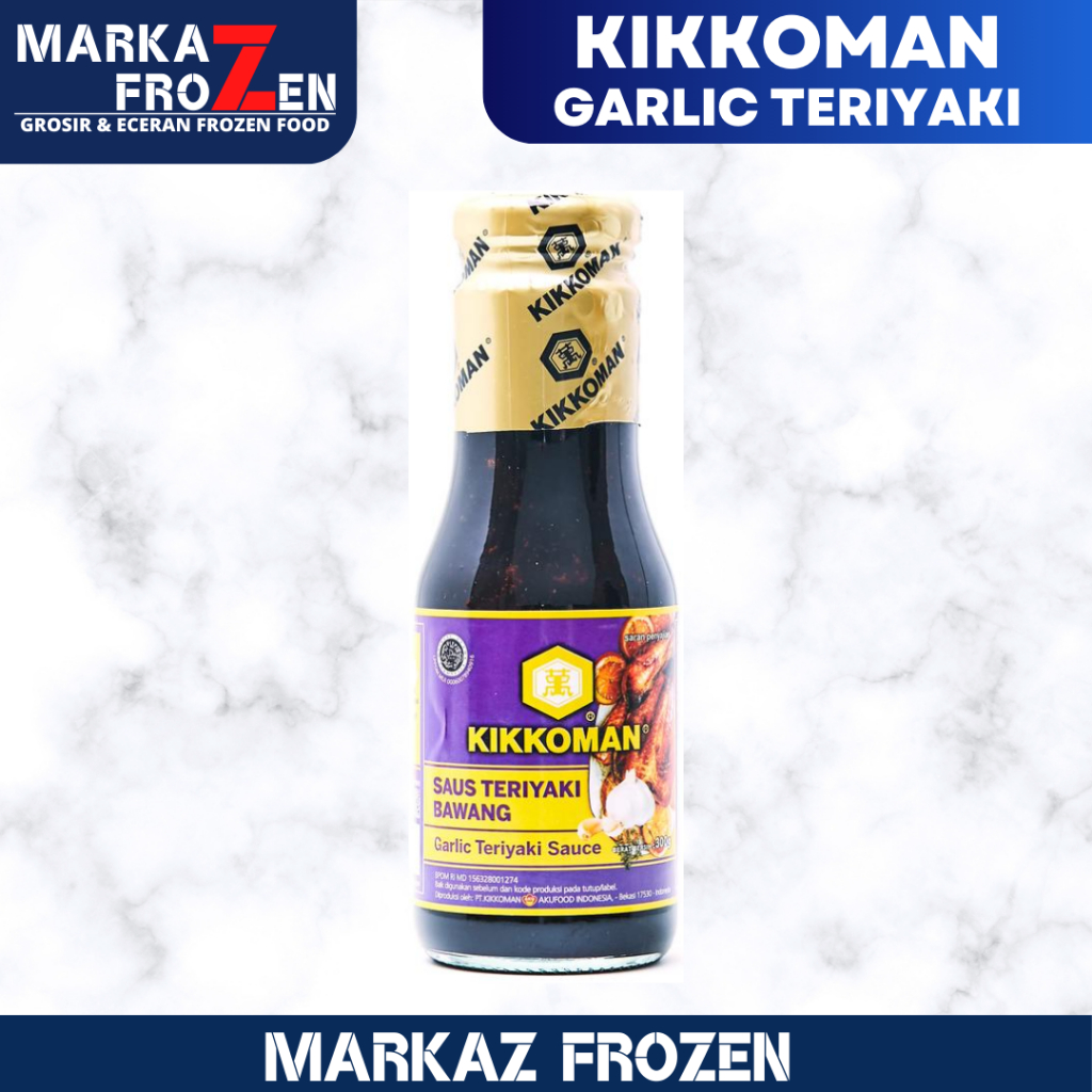 

KIKKOMAN GARLIC TERIYAKI 300ML