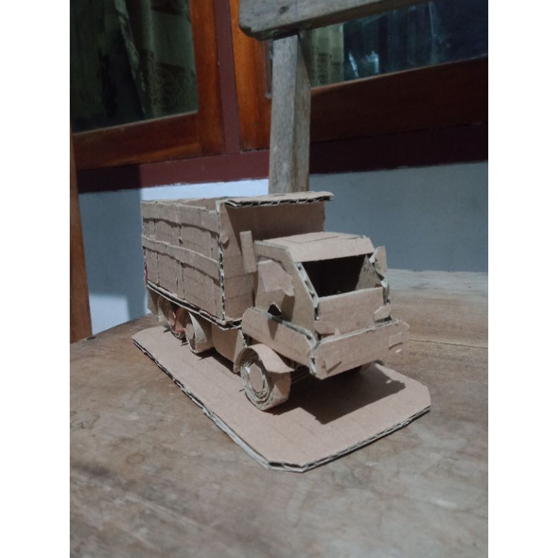 PRAKARYA TRUK KARDUS|KERAJINAN TANGAN
