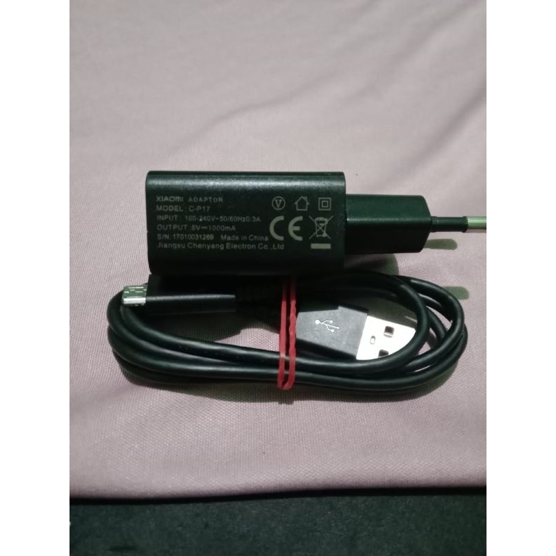 Charger Xiaomi type micro original 1A redmi 5A 6A 4A 4X original bawaan hp 100% asli copotan