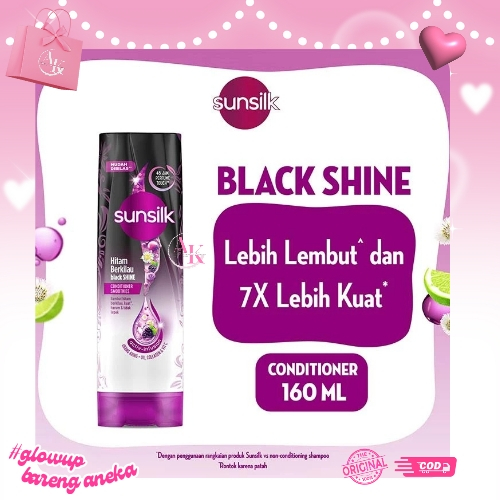 Sunsilk Conditioner Black Shine 170ml