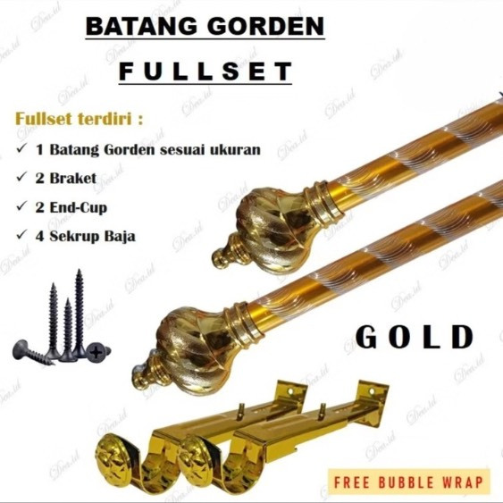 BATANG ROLLET TIANG GAGANG GORDEN HORDENG MINIMALIS JENDELA PINTU AESTHETIC