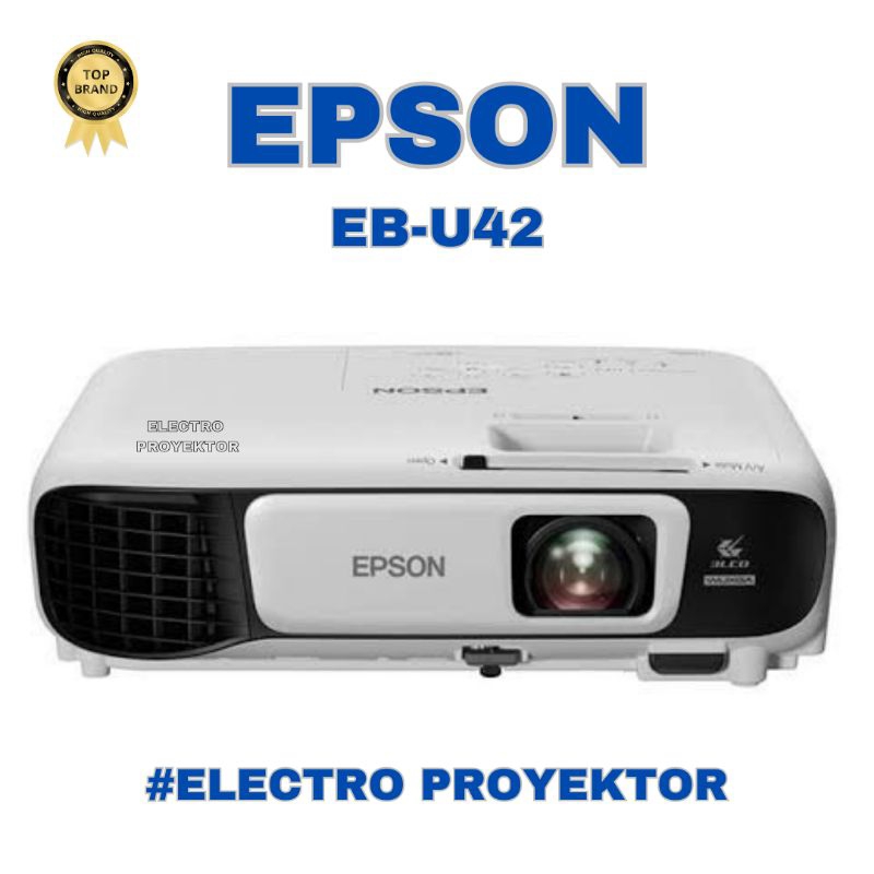 PROYEKTOR EPSON EB-U42 WUXGA 3600 ANSI LUMENS HDMI ORIGINAL